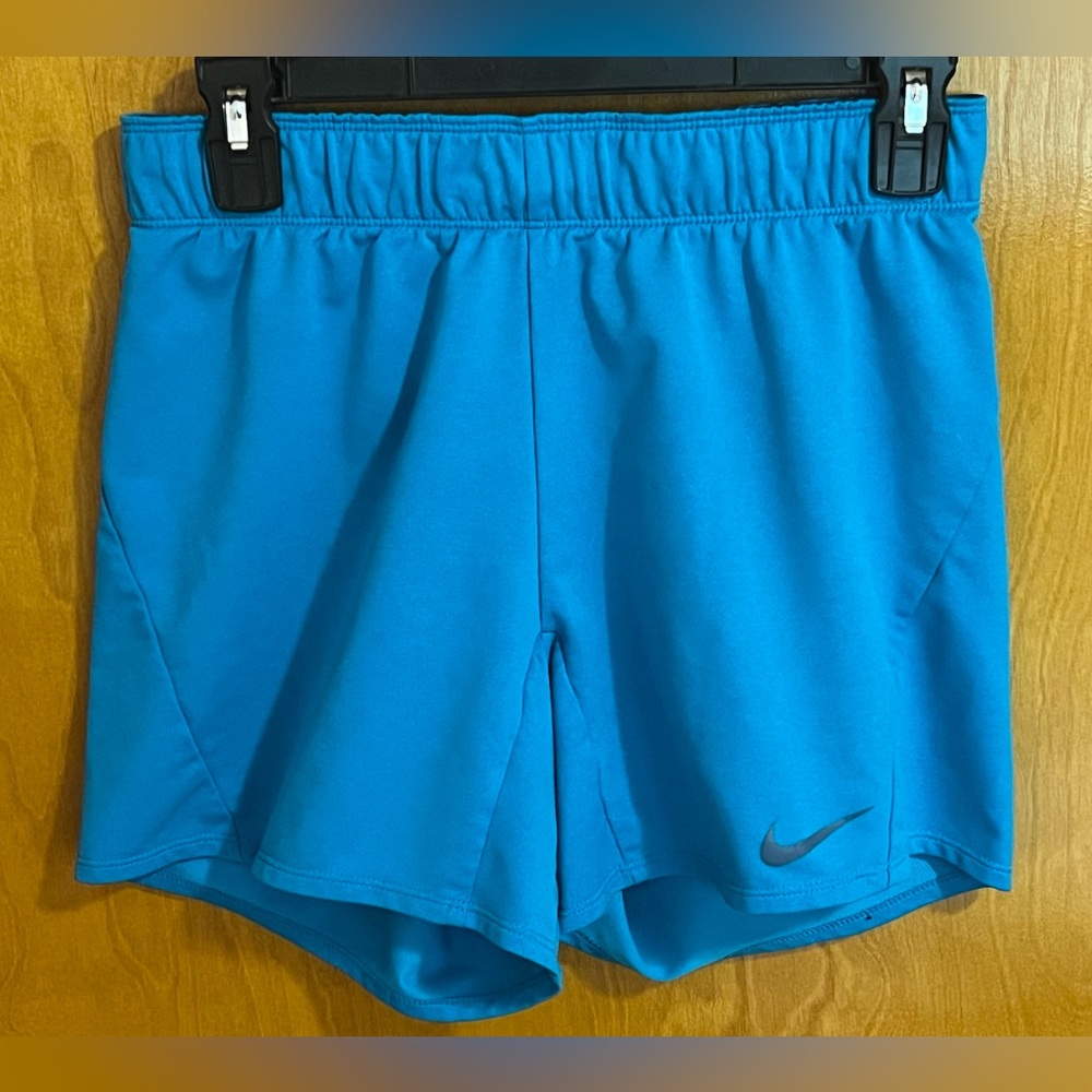 EUC Nike Women’s Dry Training Teal/Cyan Running Dri-FIT Shorts Size XS